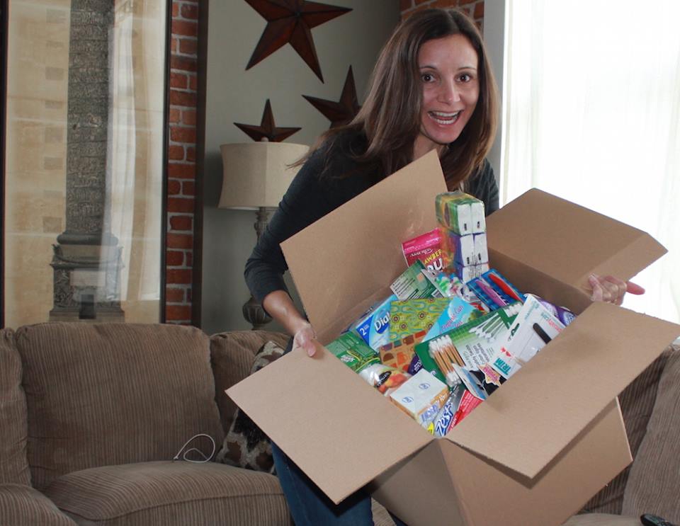 Annette White Sending a Soldier Care Package
