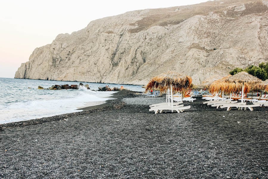 Santorini Black Sand Beach