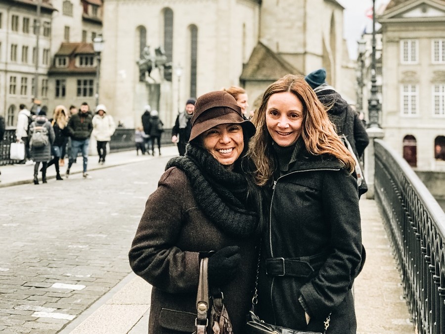 Annette in Old Town Zurich