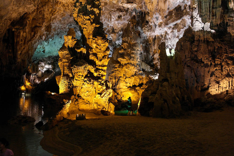 Cave in Vietnam in Southeast Asia