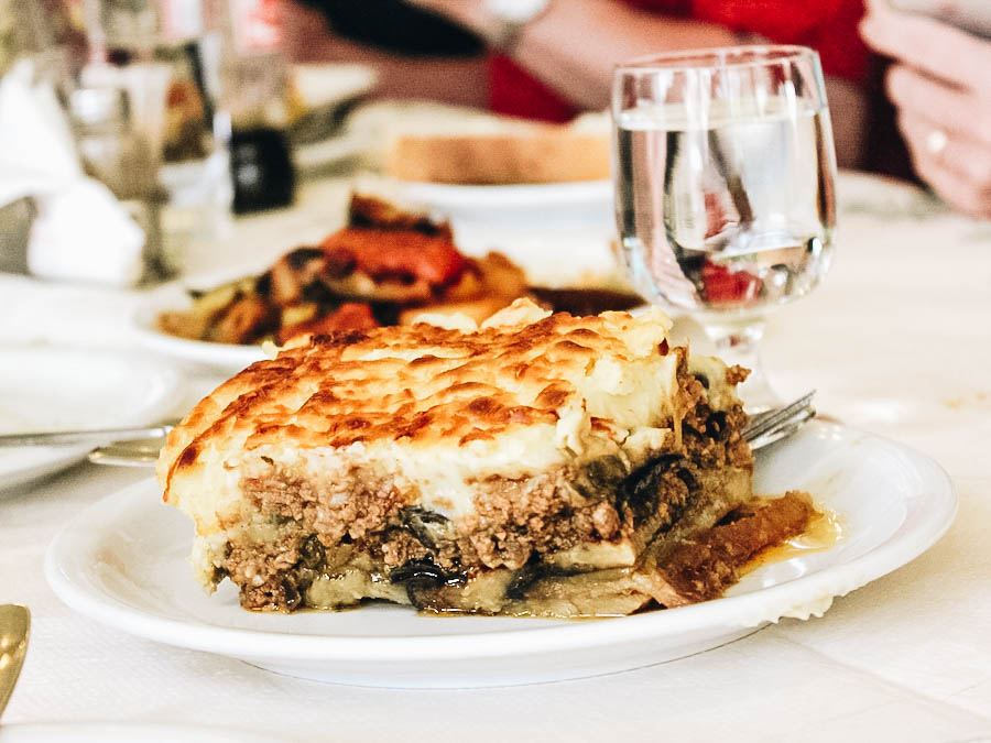 A rich and delicious moussaka