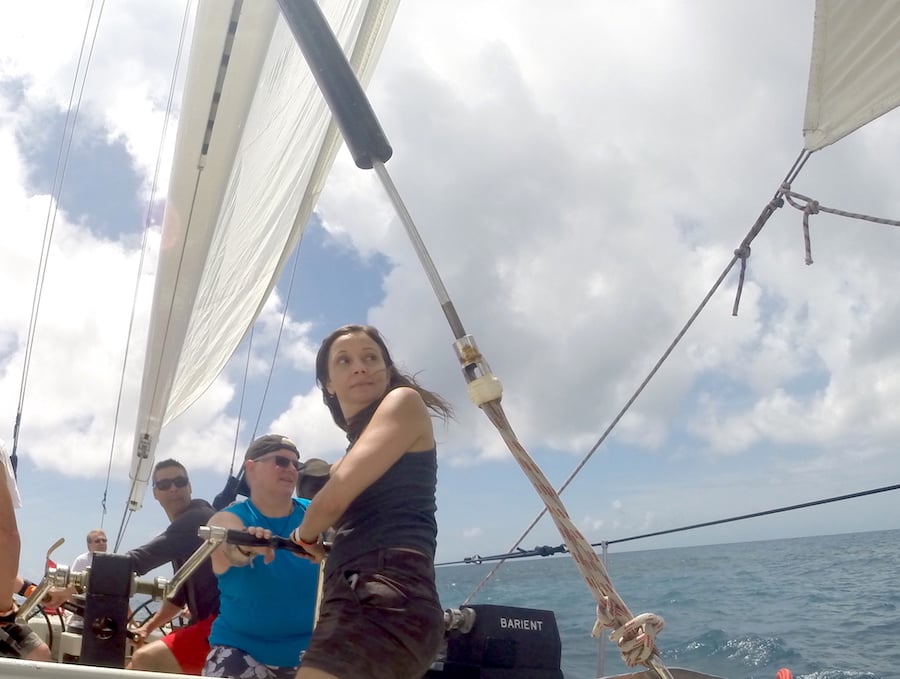 st. maarten america's cup sailboat racing