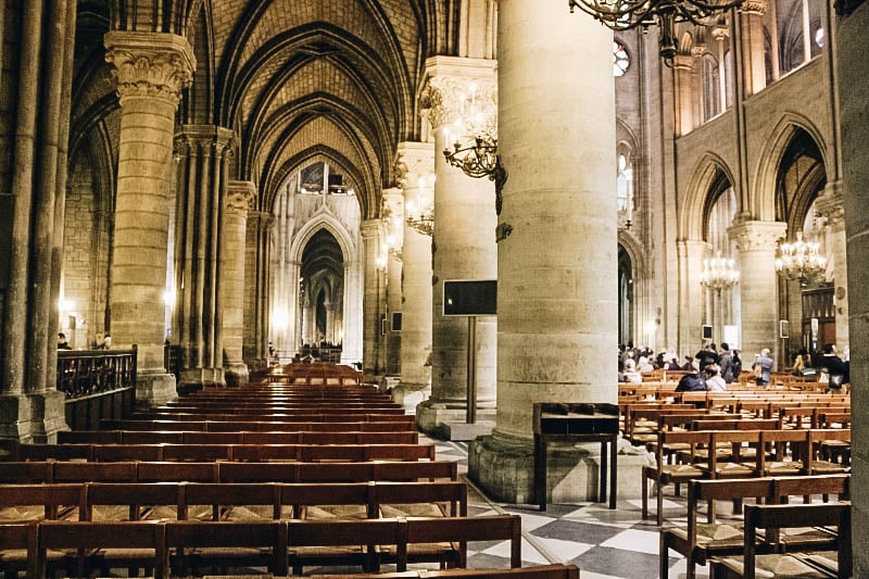 Attend Mass at Notre Dame Cathedral in Paris