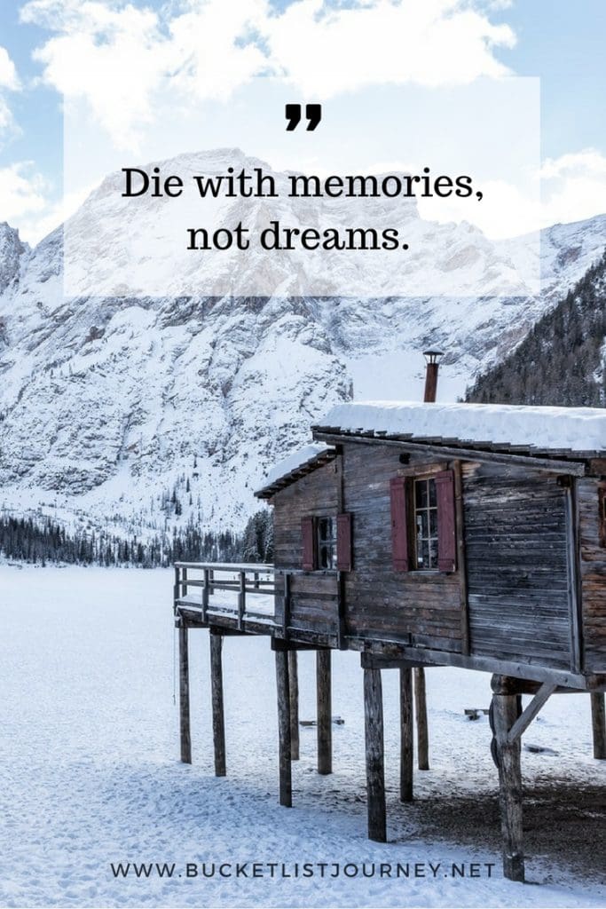 world tour dream quotes