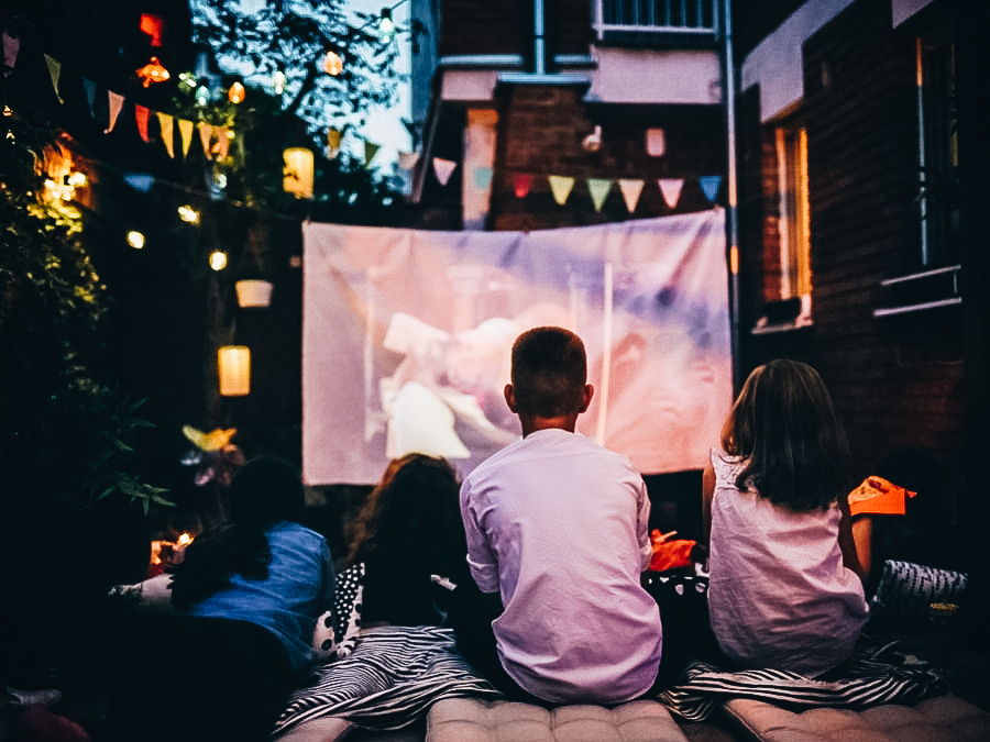 Have a Backyard Movie Night
