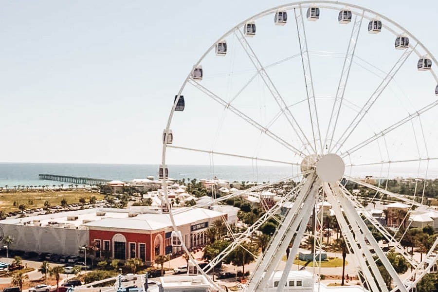 Take in the View from the SkyWheel Ferris Wheel