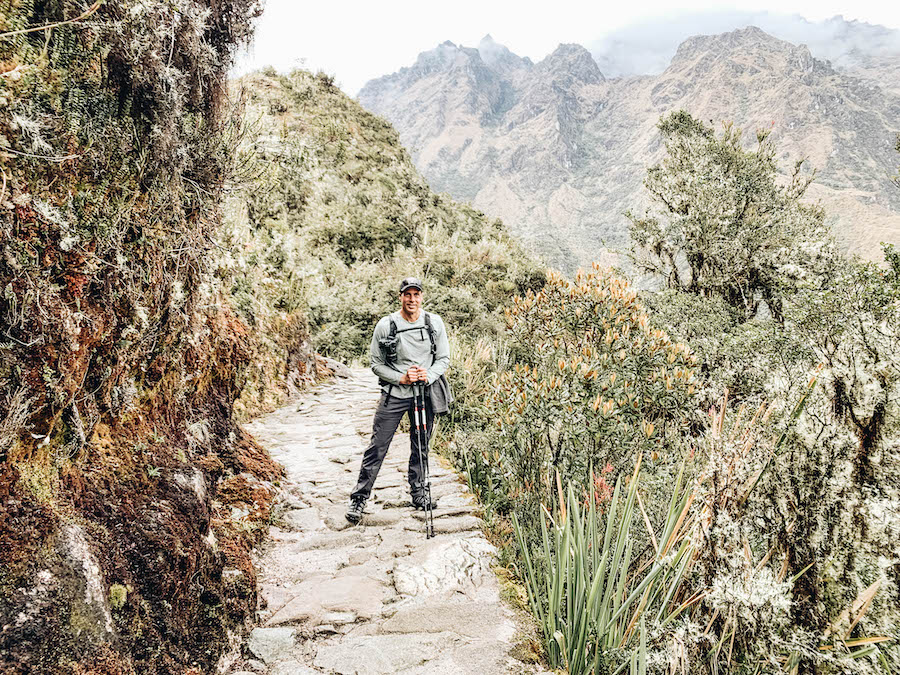 hiking the Inca Trail