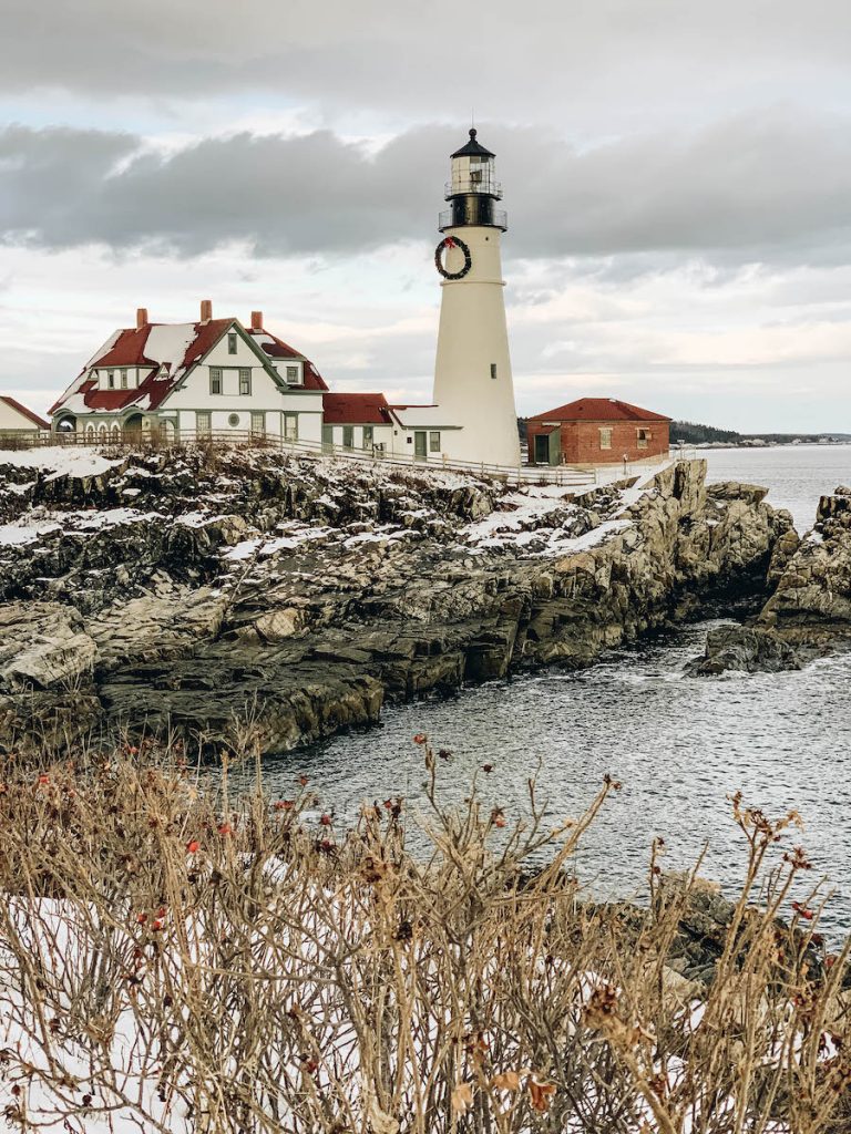 Portland Head Light: Winter Activities To Do in Portland Maine
