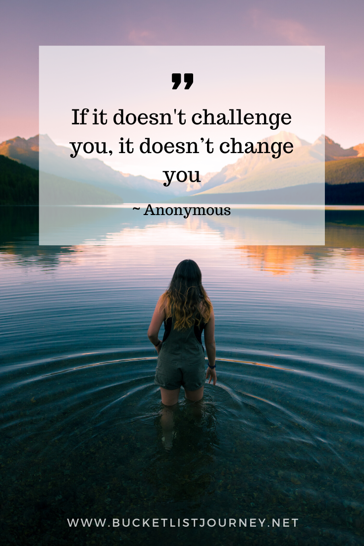 Quote about challenge and change | Quotes that Will Motivate You to Step Outside of Your Comfort Zone