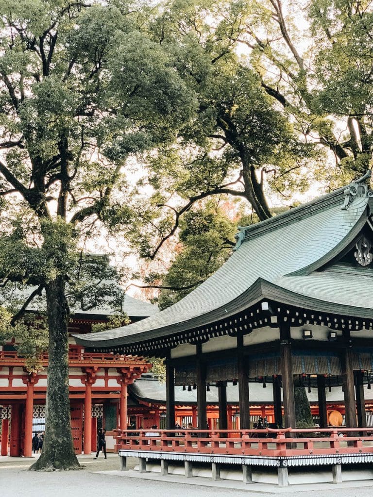 Omiya shrine in Saitama Prefecture near Toyko