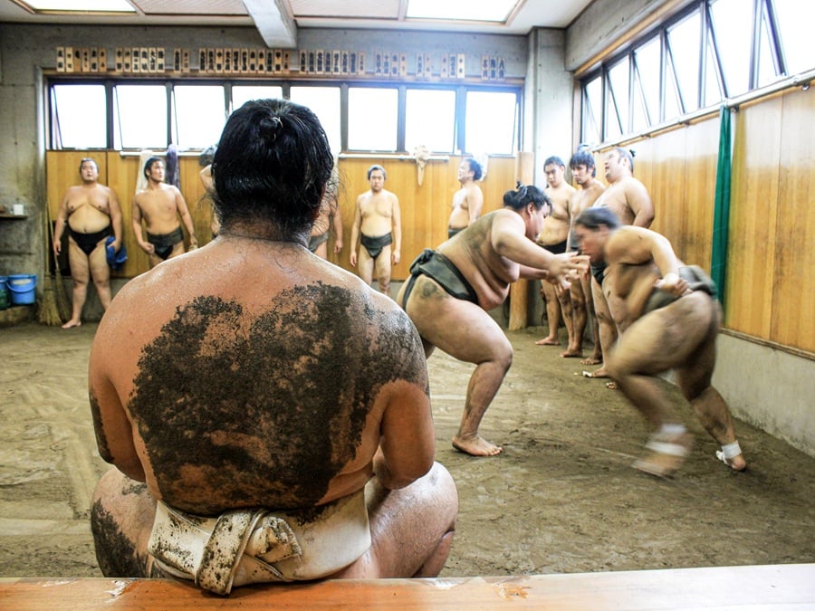 Tokyo, Japan Sumo Stable