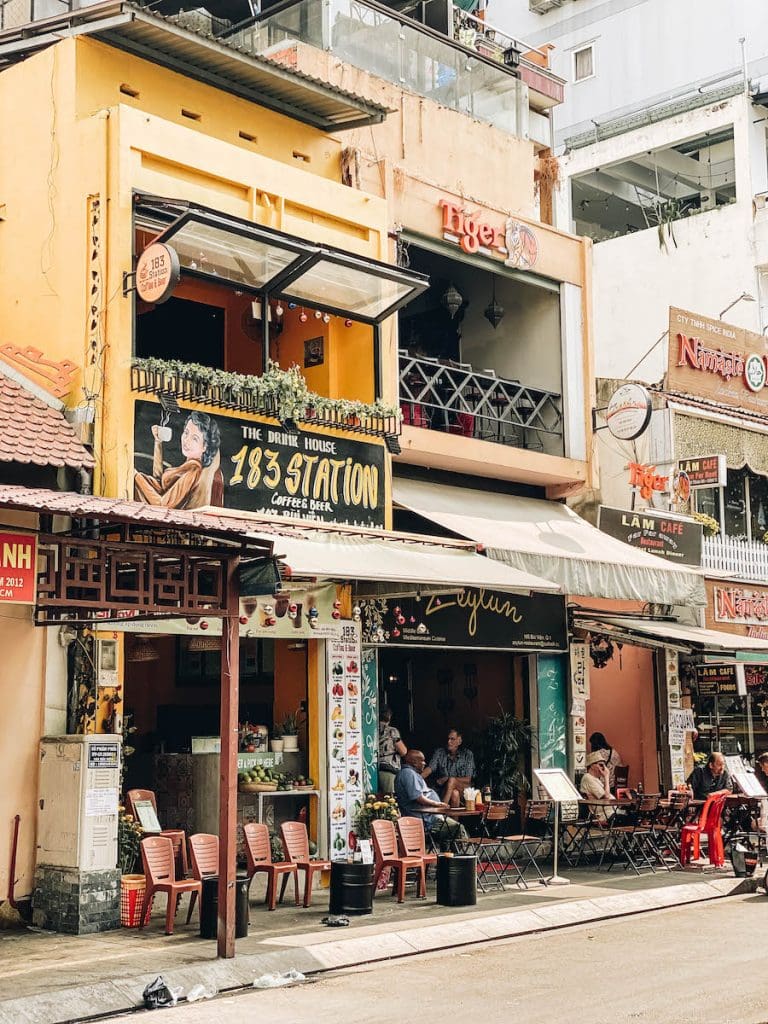 Bui Vien Backpacker Street in Saigon