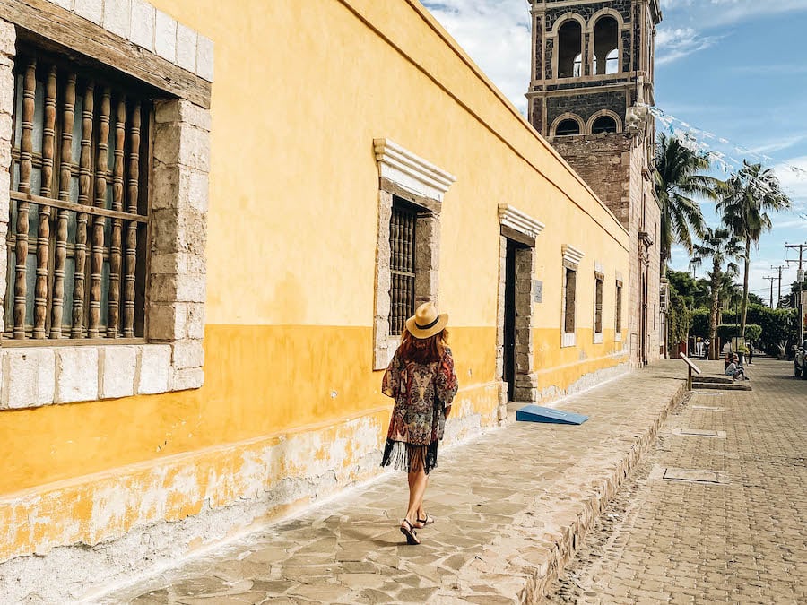 The city of Loreto Mexico