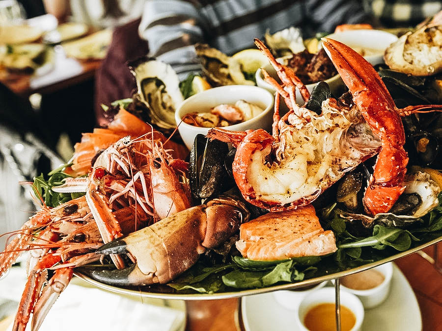 A mouthwatering plate of Lobsters
