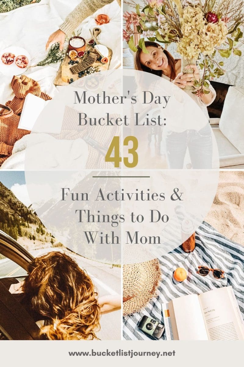 30 Mother's Day Activities, Gift Ideas & Fun Things to Do With Mom