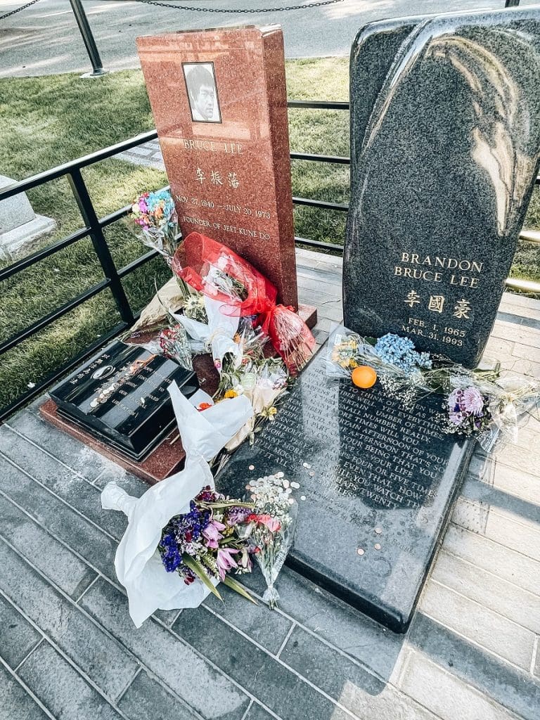 Pay Your Respects at The Bruce Lee Grave Site