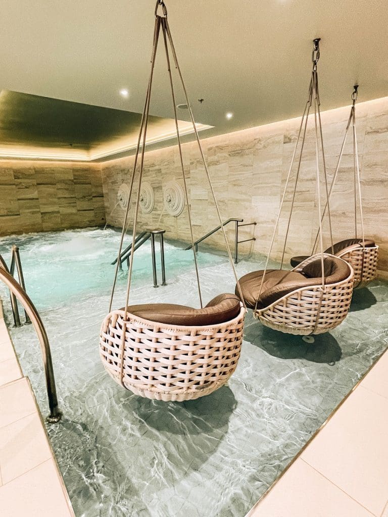 Spa inside Costa Smeralda Cruise Ship