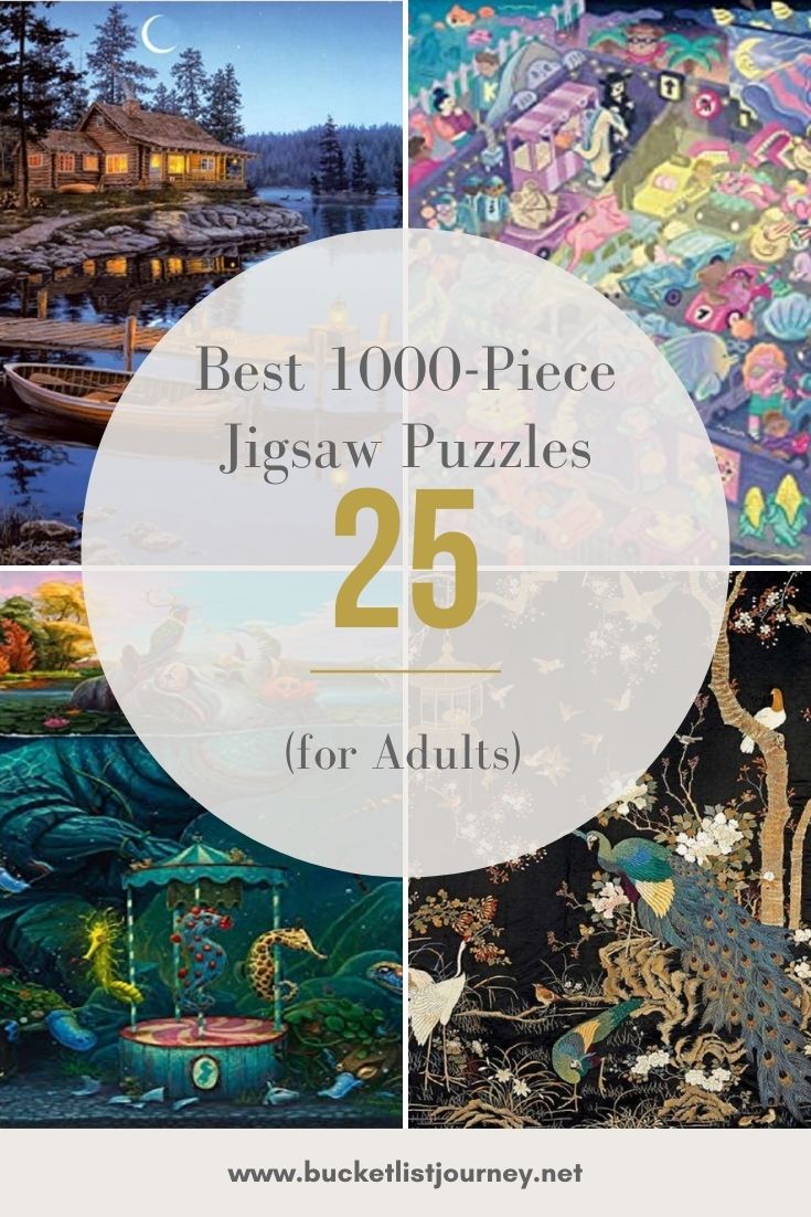 25 Best 1000-Piece Jigsaw Puzzles for Adults