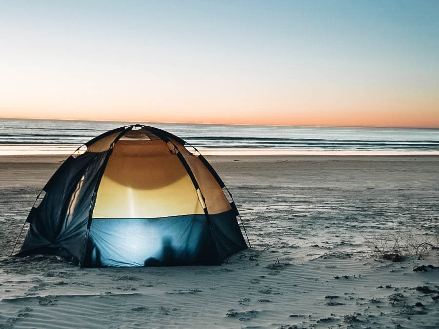 Camp on the Beach