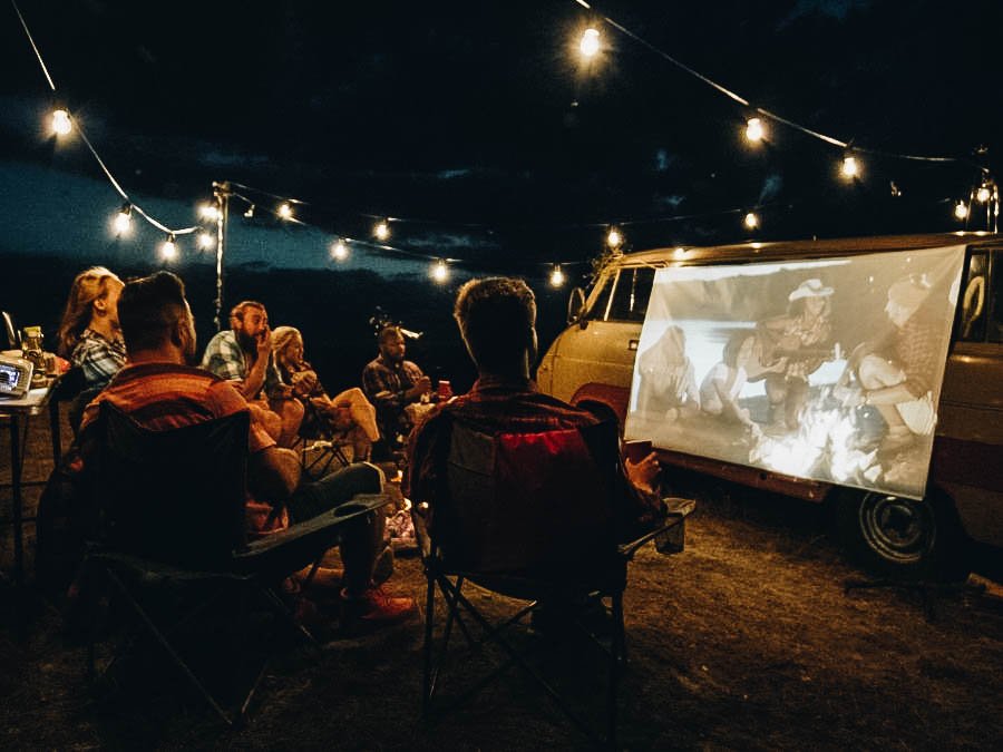 Create an Outdoor Movie Night
