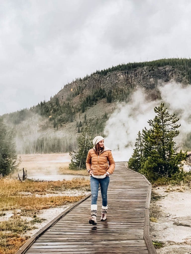 Annette exploring the Nearest State Park