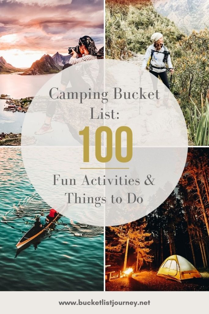 Fun Camping Activities, Game Ideas and Other Campsite Things to Do
