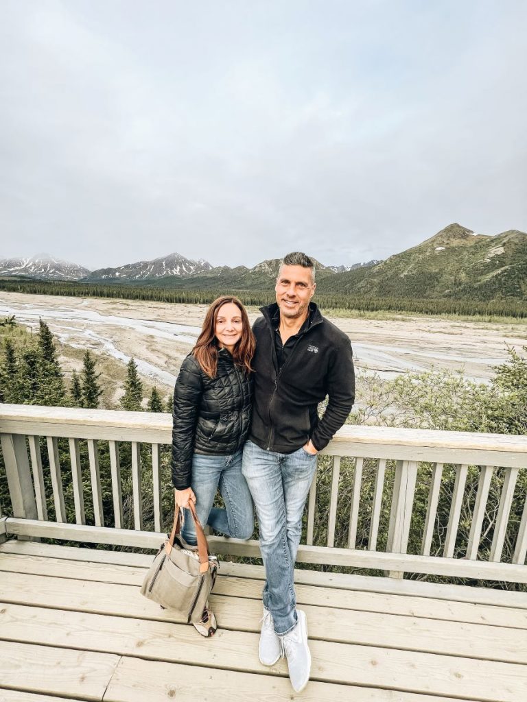 Annette and Peter in Denali National Park