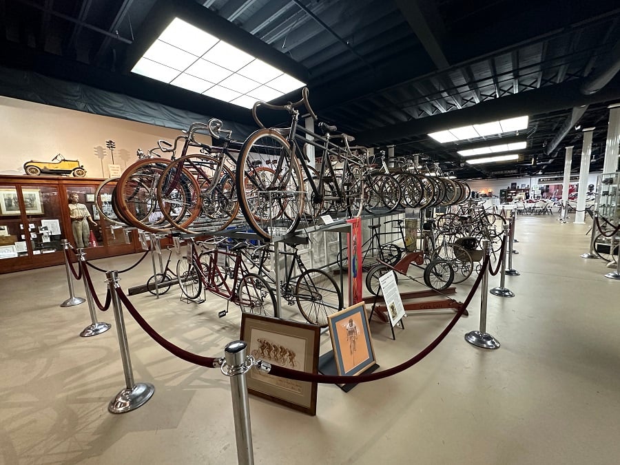 pierce arrow museum bicycle