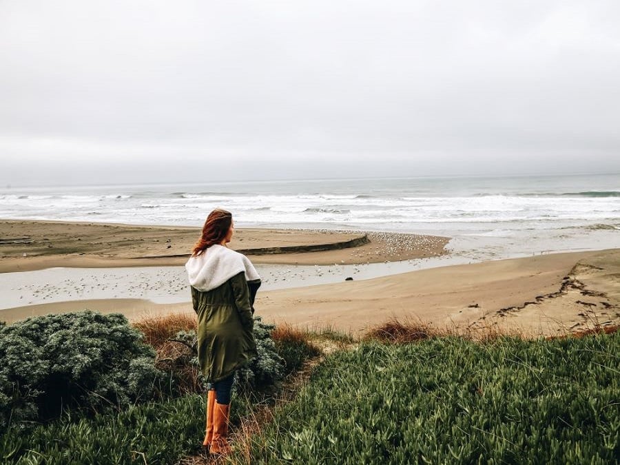 Annette at Bodega Bay Salmon Creek Beach