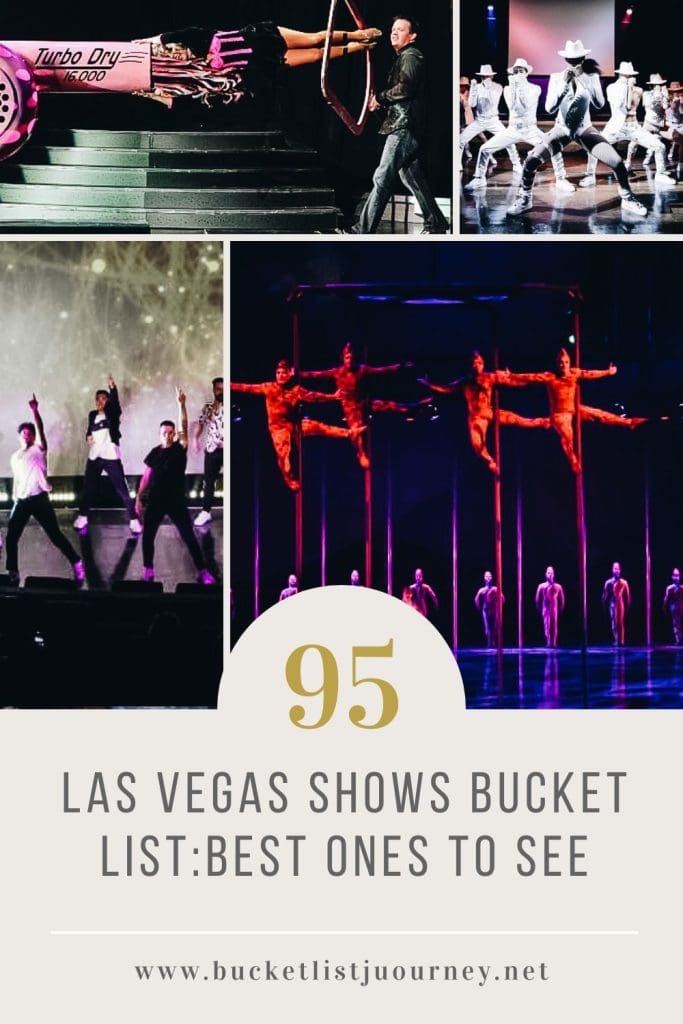 Las Vegas Shows Bucket List 95 Best Ones to See