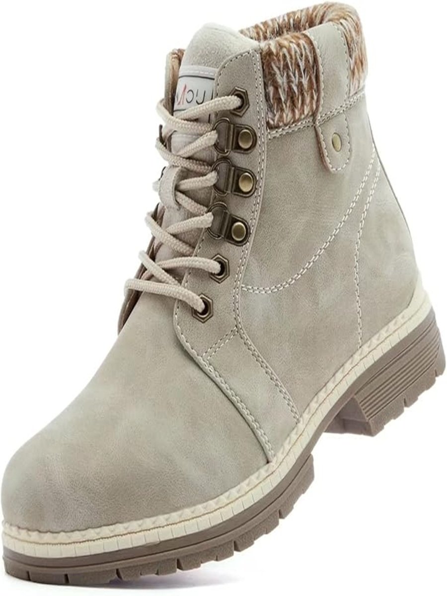 ANJOUFEMME Casual Winter Hiking Boots