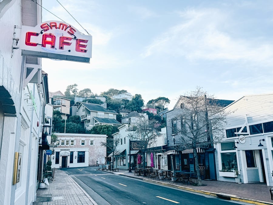 Tiburon California Downtown Tiburon