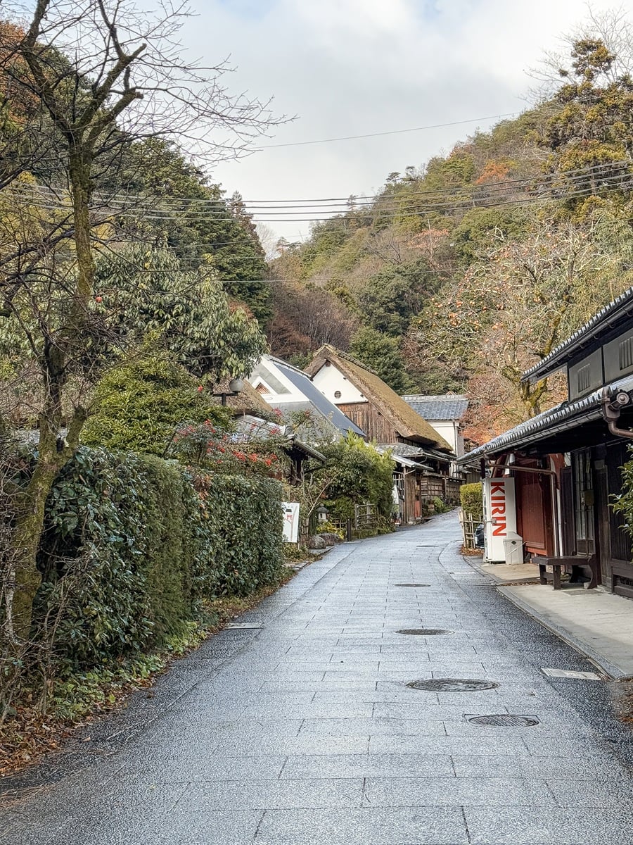 Kyoto, Japan Saga Toriimoto Street