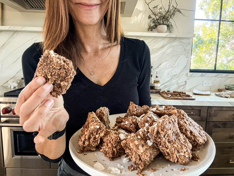 Coconut and Sesame Seed Protein Bars