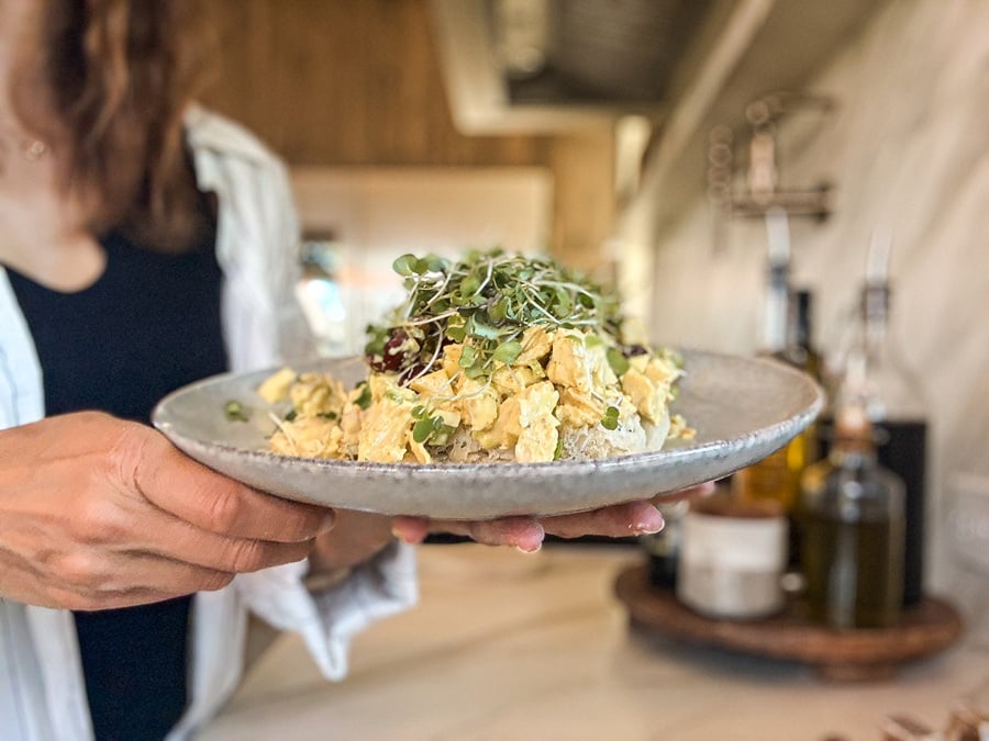 Curry Chicken Salad Feature