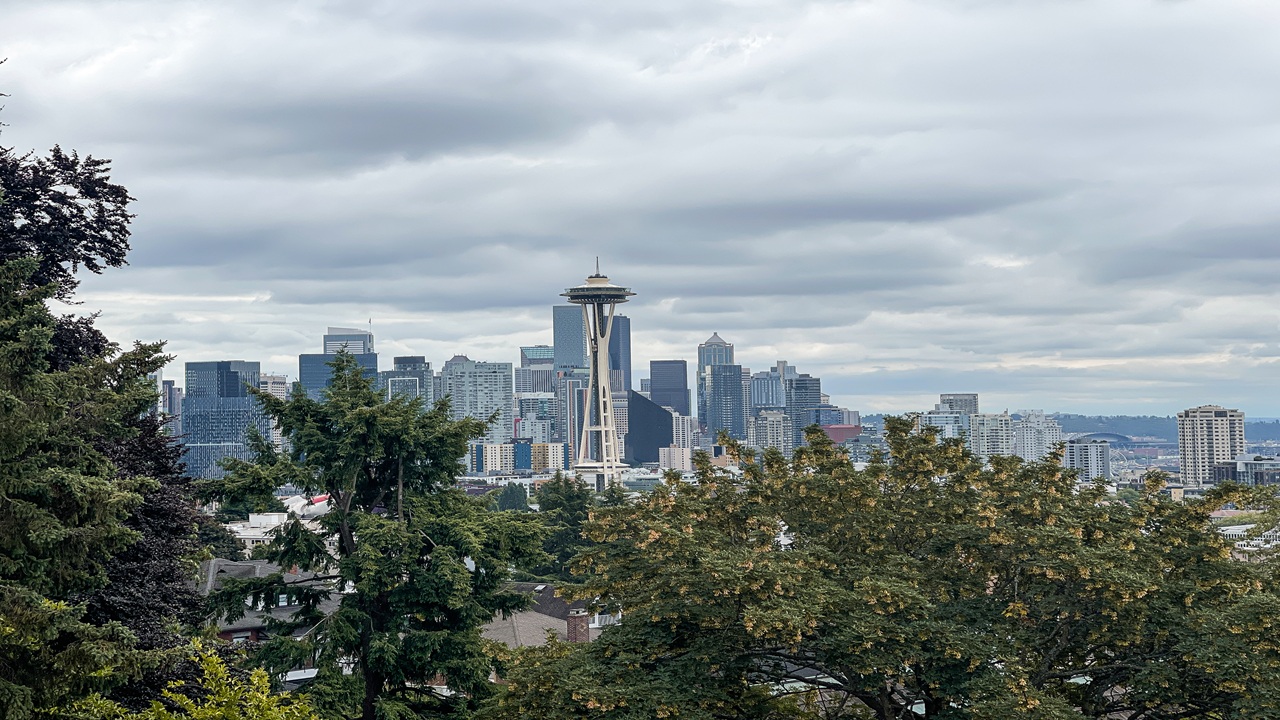 Skyline view of Seattle