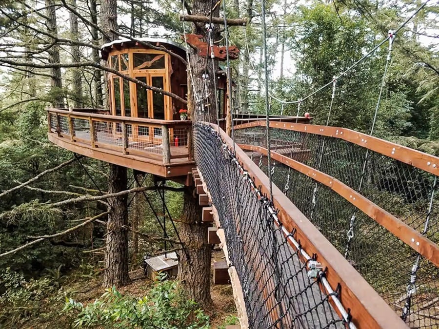 Bodega Bay, California Treehouse